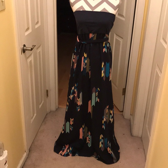 Love Fire Dresses & Skirts - Feather/Arrow Maxi Dress